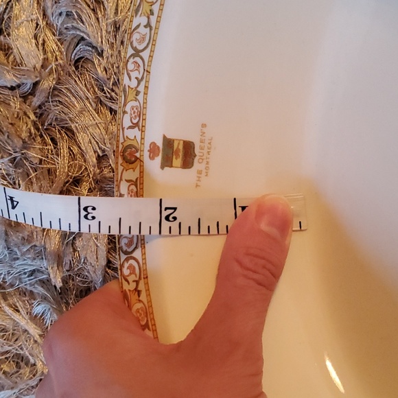 Vintage Ridgways England Restaurant ware The Queen's Montreal oval bowl - Picture 10 of 10